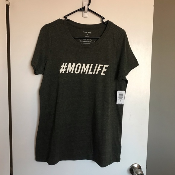 torrid Tops - Torrid “Mom Life” Crew Neck T-Shirt - Size M